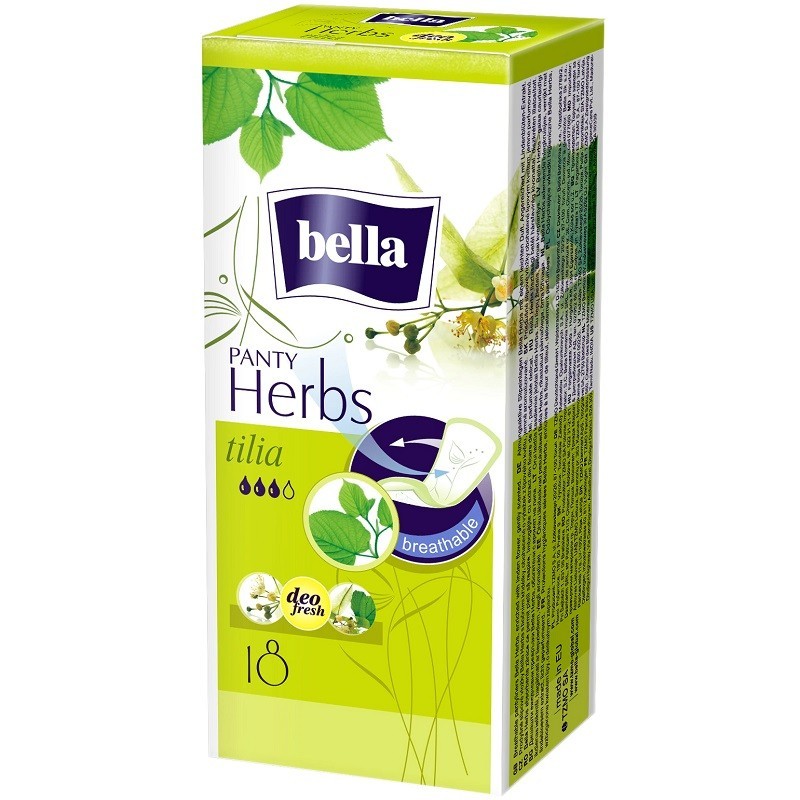 Set 6 x 18 Absorbante Bella Panty, Herbs Flori Tei