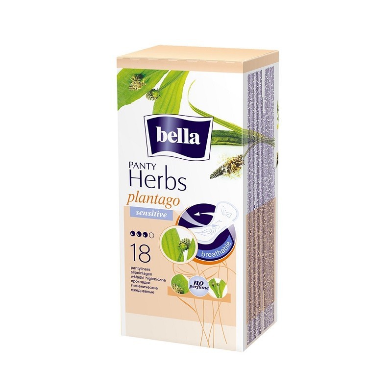 Set 6 x 18 Absorbante Bella Panty, Herbs Patlagina