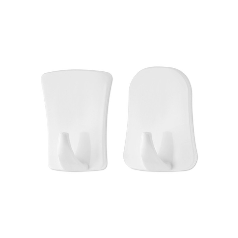 Set 6 x 2 Agatatoare Autoadezive Qlux, din Plastic