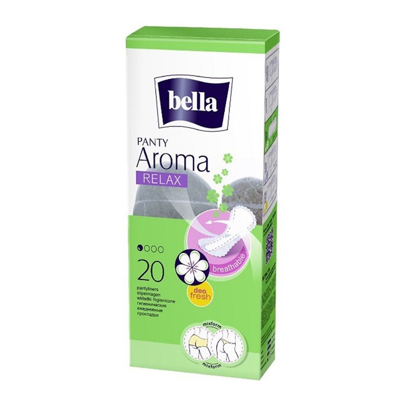 Set 6 x 20 Absorbante Bella Panty, Aroma Relax