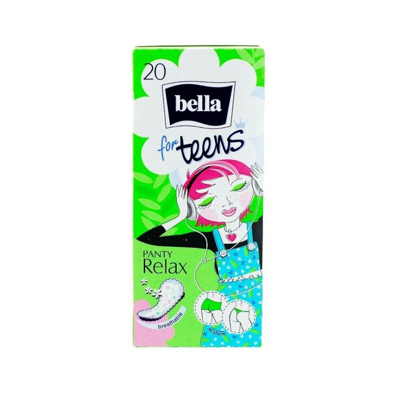 Set 6 x 20 Absorbante Teens Relax