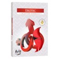 Set 6 x 6 Lumanari Pastila, Erotic, 4 Ore