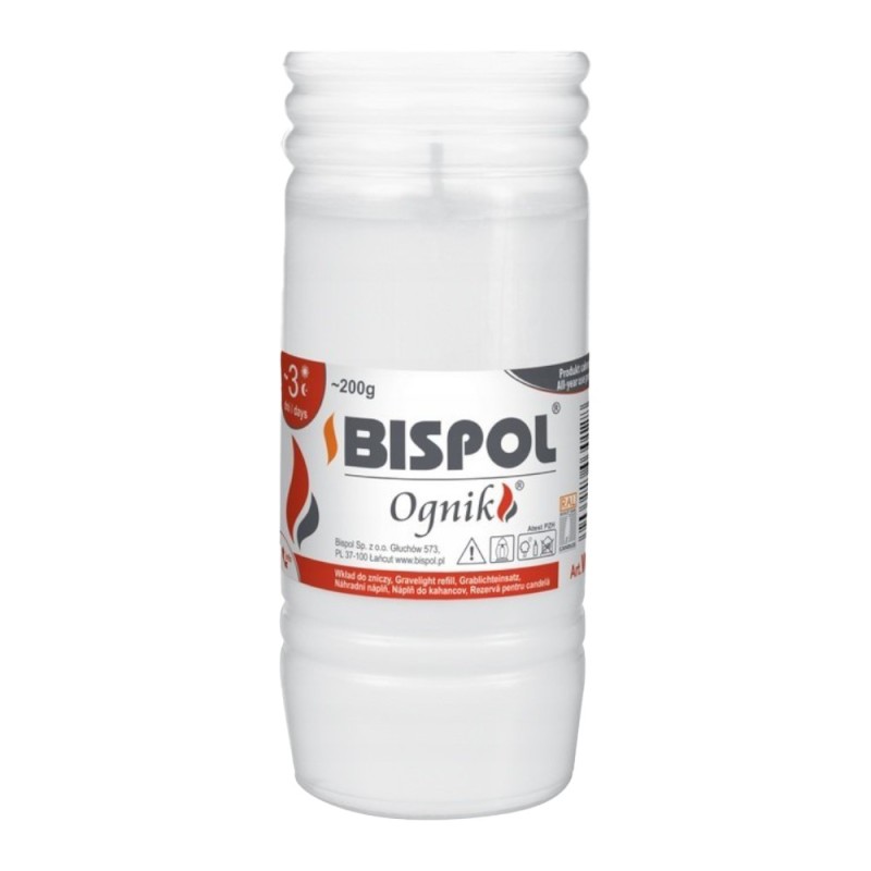 Set 6 x Candela Rezerva Bispol Ognik WP3, 72 Ore