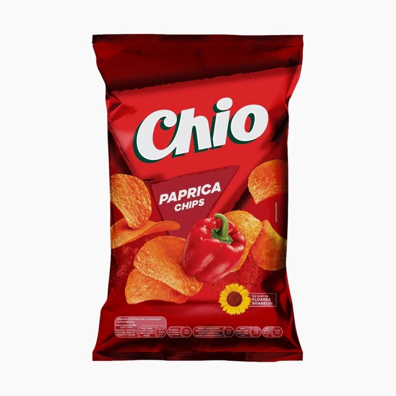 Set 6 x Chipsuri cu Paprika Chio, 60 g