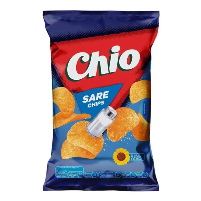 Set 6 x Chipsuri cu Sare Chio, 60 g