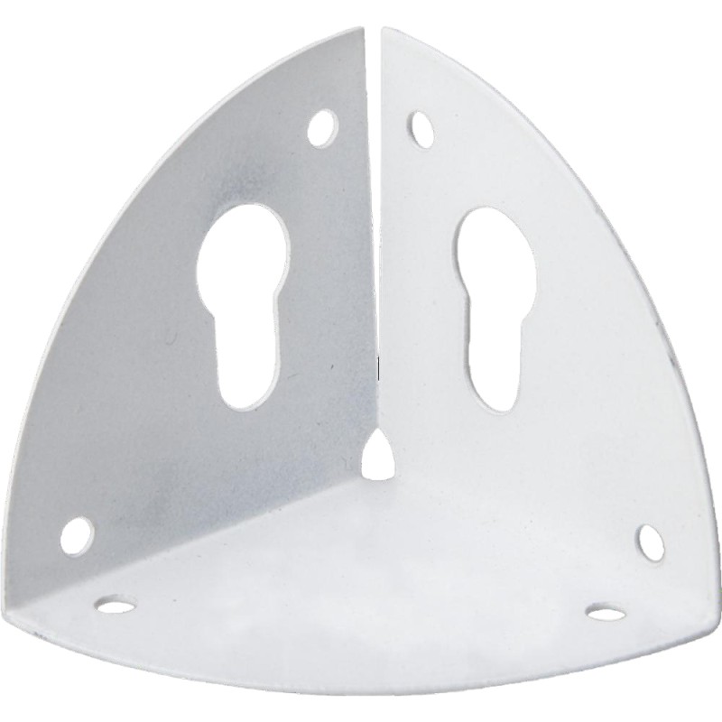 Set 6 x Coltar Corp Suspendat 3 Laturi Alb