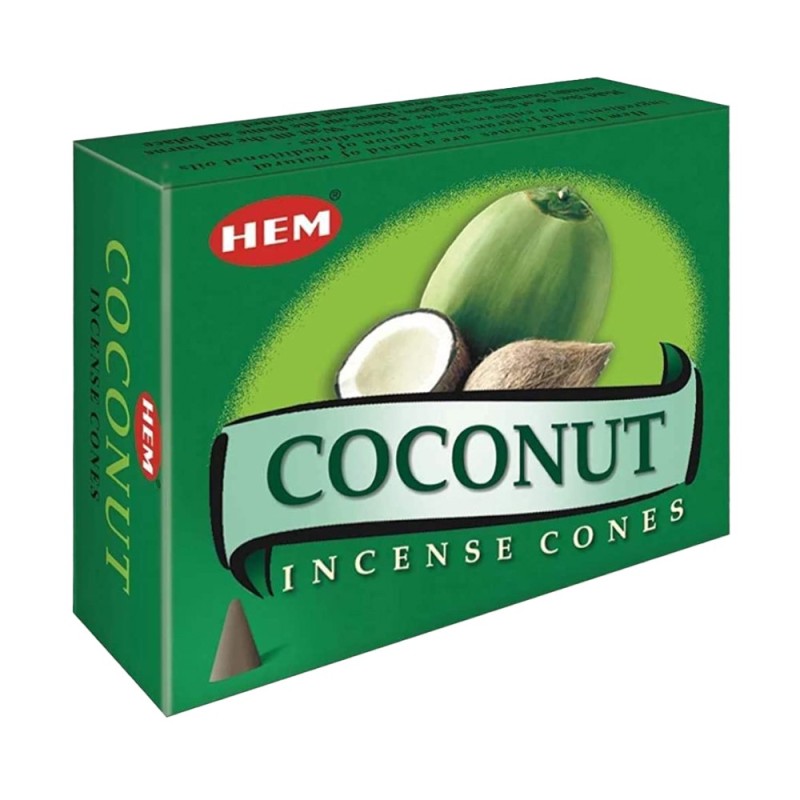 Set 6 x Conuri Parfumate, Cocos