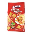 Set 6 x Covrigei si Biscuiti Sarati Croco Mix Brezel&Crackers 250 g