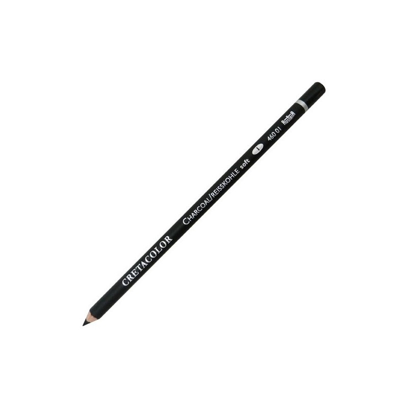 Set 6 x Creion Carbune Moale Negru Cretacolor