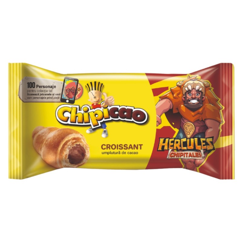 Set 6 x Croissant cu Crema de Cacao Chipicao, 60 g
