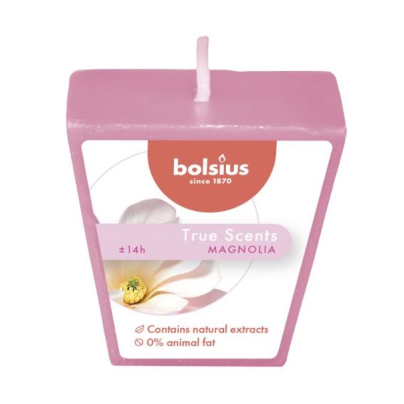 Set 6 x Lumanare Parfumata Piramida, Magnolie, 14 Ore