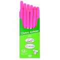Set 6 x Marker Fluorescent pentru Textile cu Varf Rotund, Roz, Koh-I-Noor