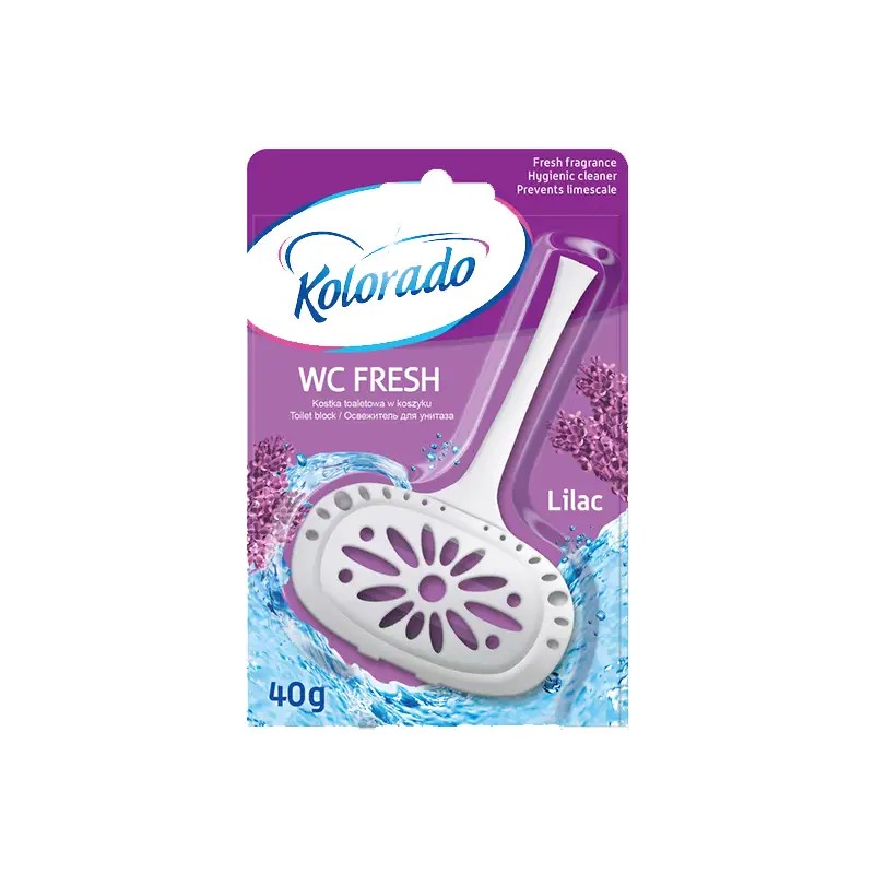 Set 6 x Odorizant Toaleta cu Suport, Liliac, Kolorado