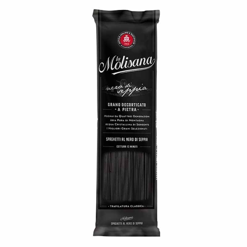 Set 6 x Paste Negre Spaghetti La Molisana - Nero Di Sepia, 500 g