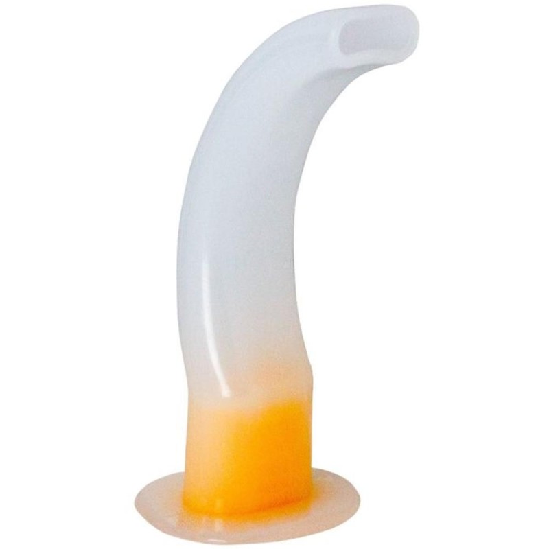 Set 6 x Pipa Guedel Sterila, Prima, Marimea 3, Galbena, 9 cm, Adulti