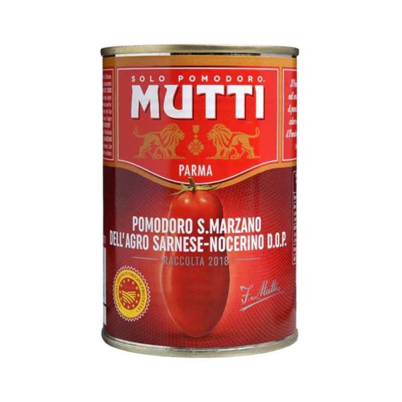 Set 6 x Rosii Decojite Mutti, San Marzano, 400 g
