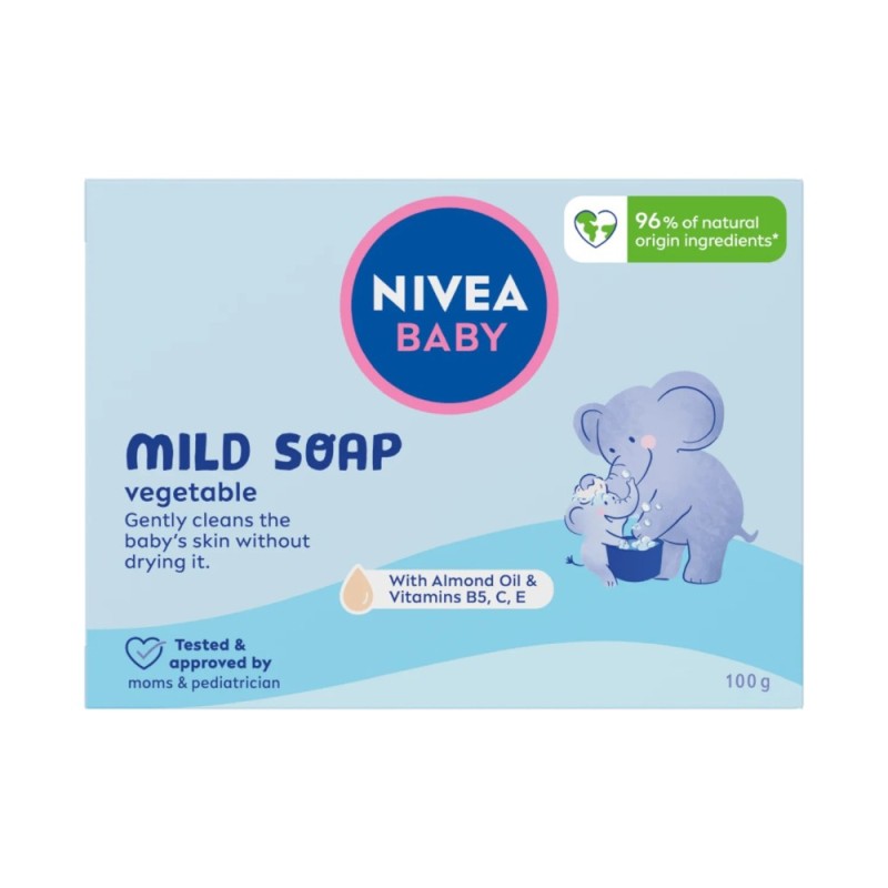 Set 6 x Sapun Nivea Baby Mild, 100 g