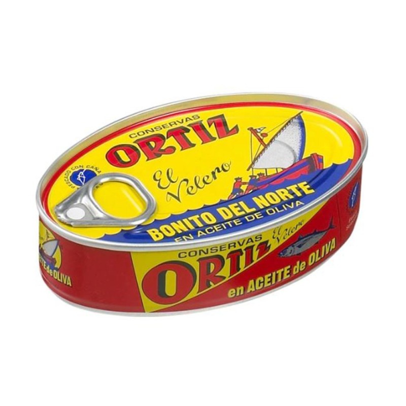 Set 6 x Ton Alb in Ulei de Masline Bonito Del Norte, Ortiz, 112 g