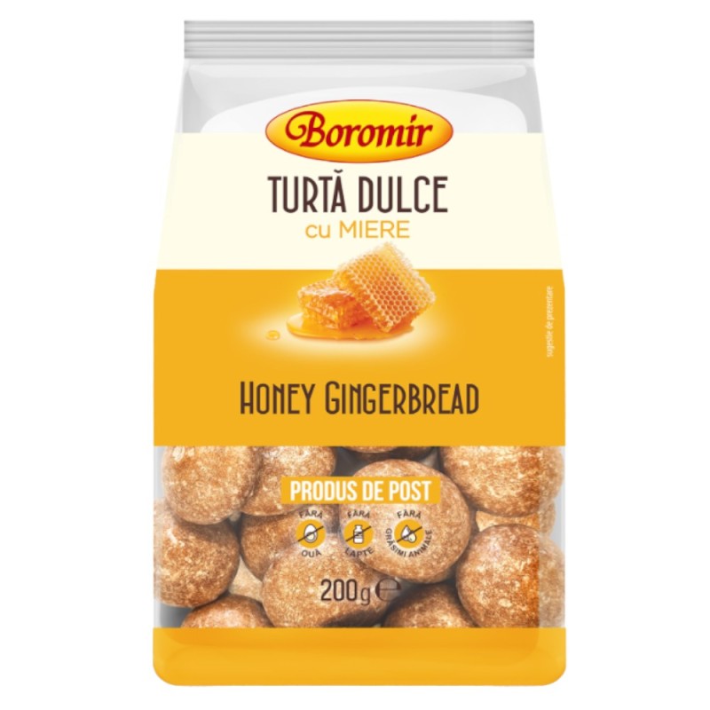 Set 6 x Turta Dulce cu Miere Boromir, 200 g