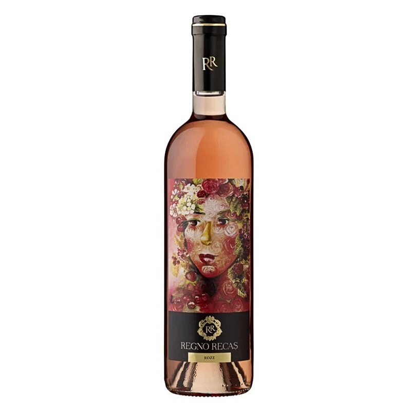 Set 6 x Vin Regno Recas Rose Demisec, 0.75 l