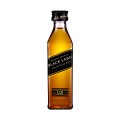 Set 6 x Whisky Johnnie Walker Black 12 Ani, 40% Alcool, 0.05 l