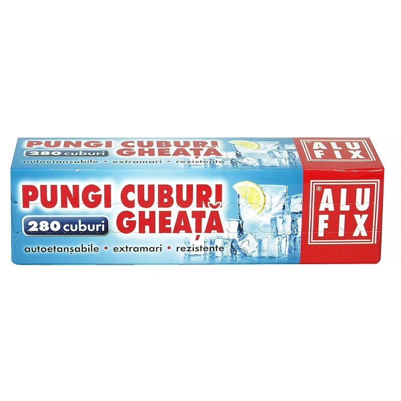 Set 7 x 280 Pungi Cuburi Gheata Alufix