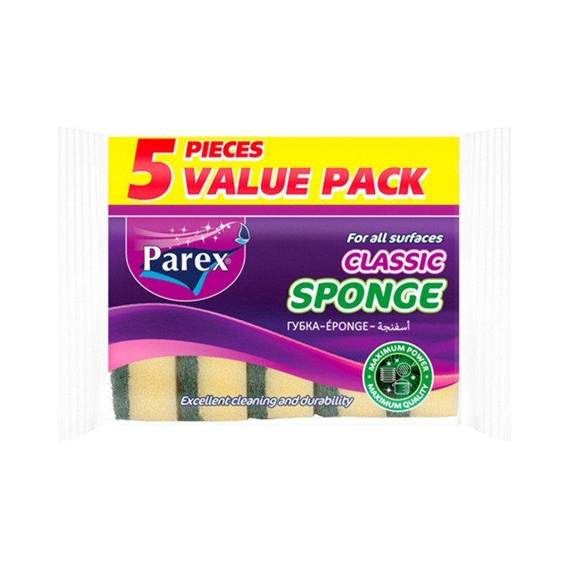 Set 7 x 5 Burete Clasic Verde Parex