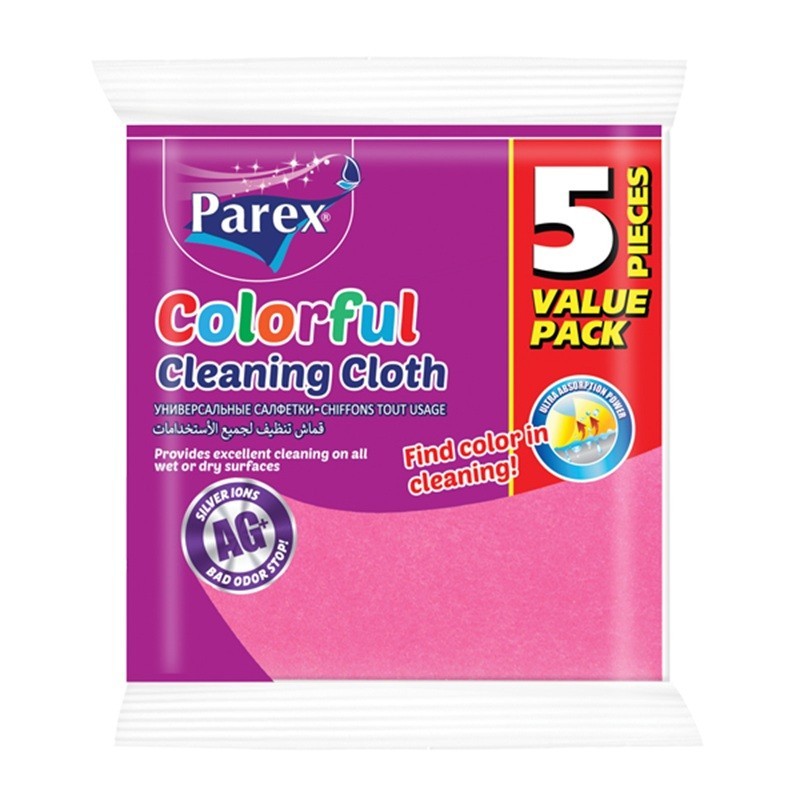 Set 7 x 5 Lavete Colorate Parex