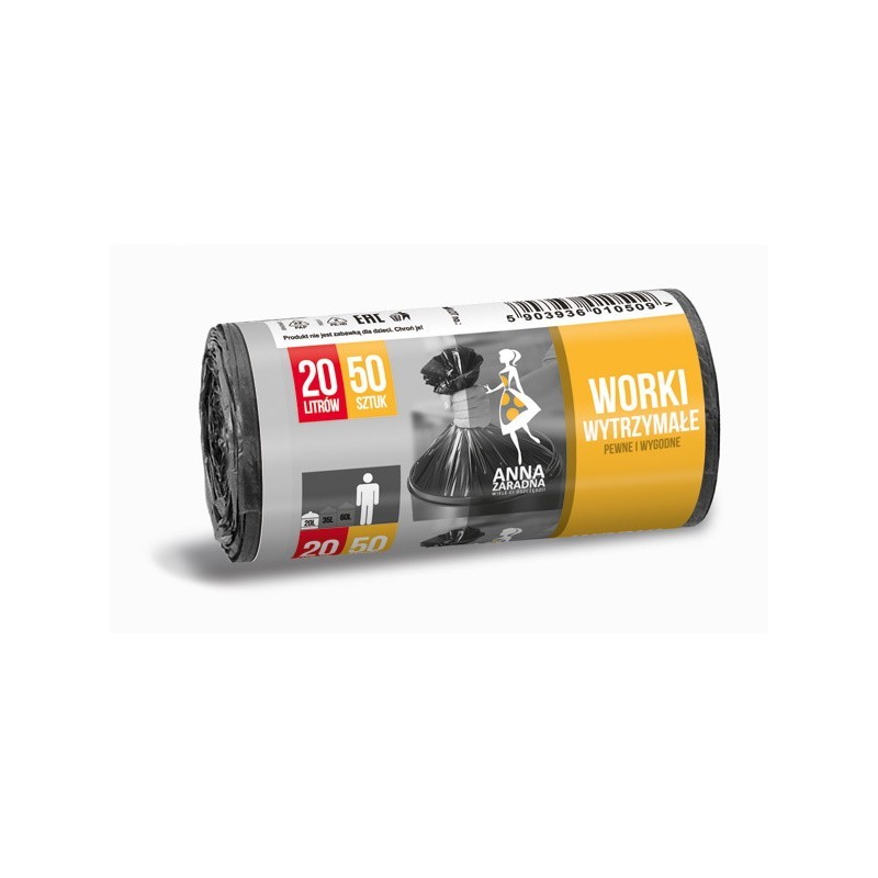 Set 7 x 50 Saci Menajeri Anna, 20 l