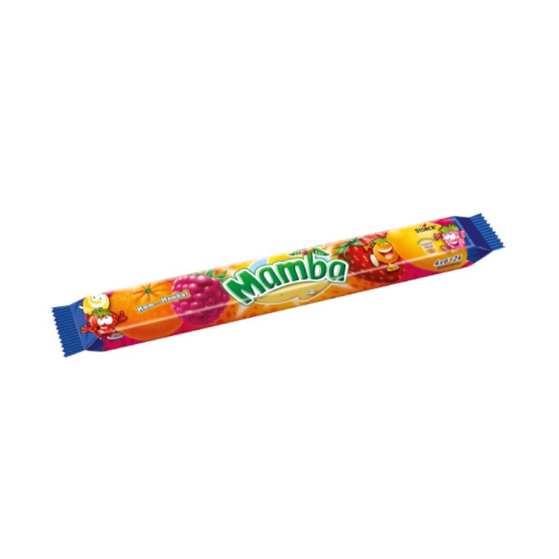 Set 7 x Caramele cu Aroma de Fructe, Mamba, 106 g