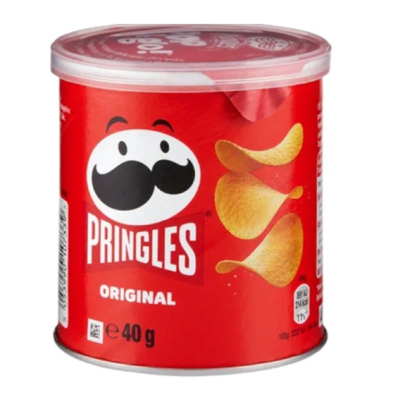 Set 7 x Chipsuri Pringles Original, cu Sare, 40 g