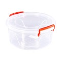Set 7 x Cutie Alimentara Rotunda Maya, 0.6 l, Sterk Plast