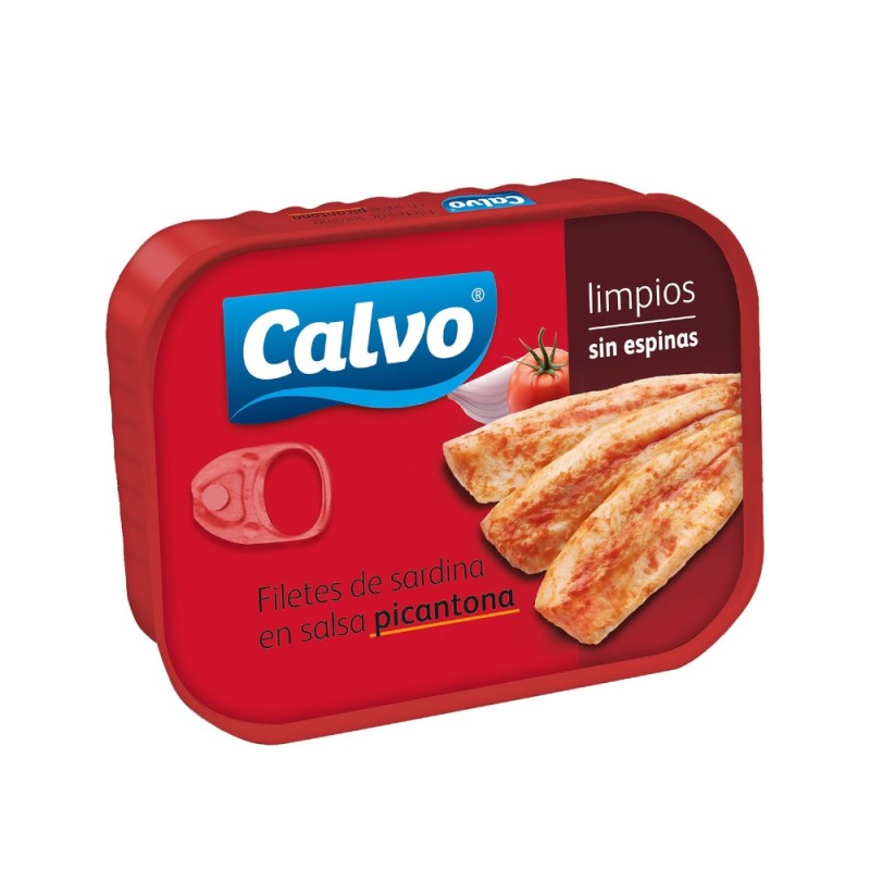 Set 7 x File de Sardine Picante Calvo, 100 g