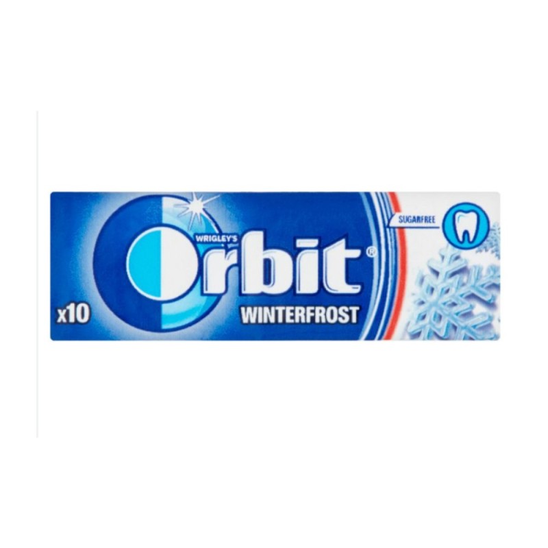 Set 7 x Guma de Mestecat Orbit Winterfrost, 14 g