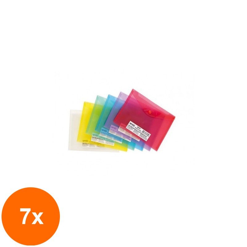 Set 7 x Mapa A5, Galben