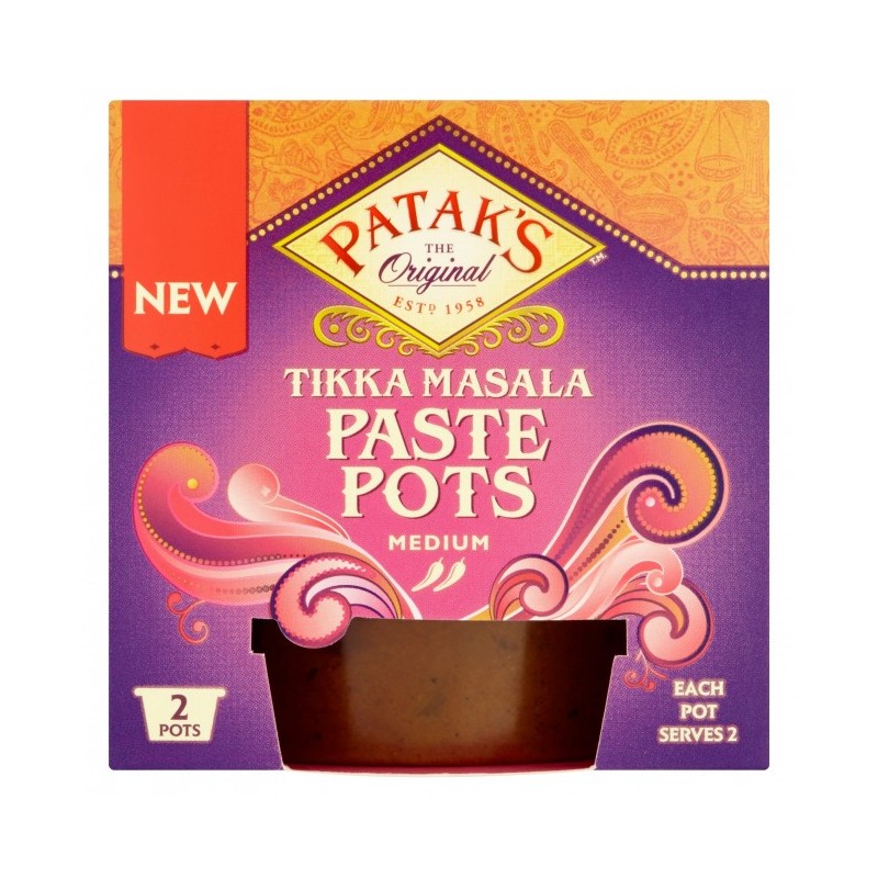 Set 7 x Pasta Tikka Masala, Patak's, 2 x 70 g