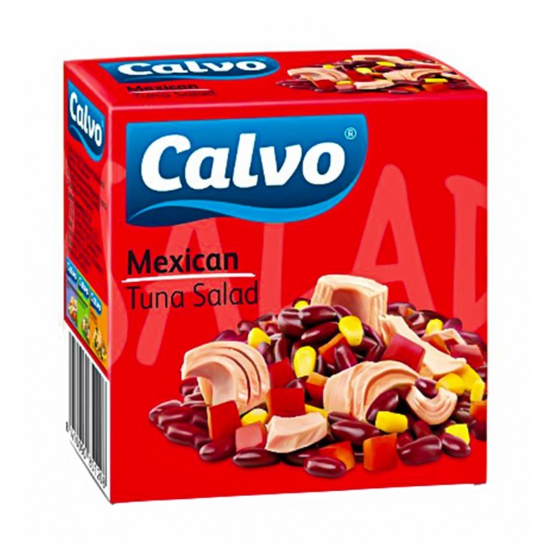 Set 7 x Salata Mexicana cu Ton Calvo, 150 g