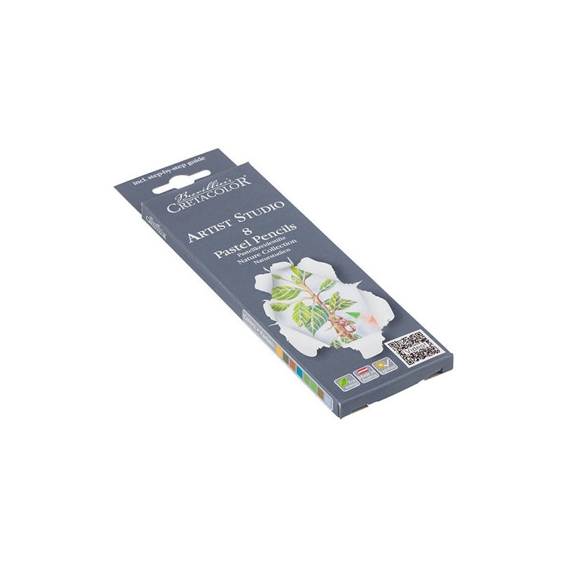 Set 8 Creioane Pastel Nature Collection Cretacolor