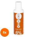 Set 8 x 100 ml Emulsie Oxidanta Crema Kallos KJMN 6 %, 20 Vol