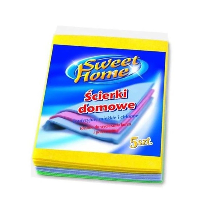 Set 8 x 5 Lavete Universale Sweet Home