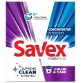 Set 8 x Detergent Pudra Rufe Savex Premium Color&Care, 4 Spalari, 320 g