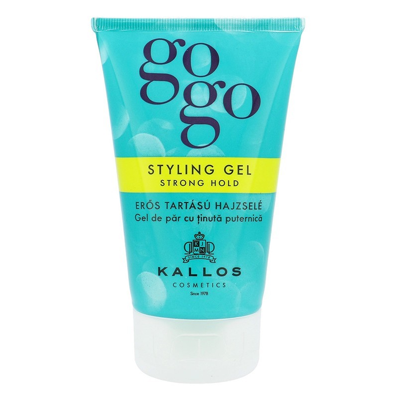 Set 8 x Gel de Par Kallos Go Go, Strong, 125 ml