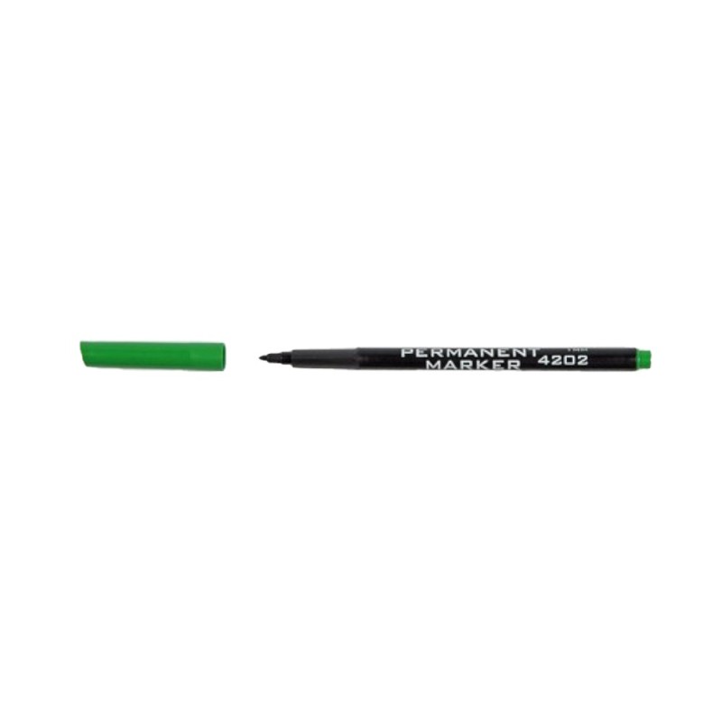 Set 8 x Marker Permanent, Varf Subtire, Verde