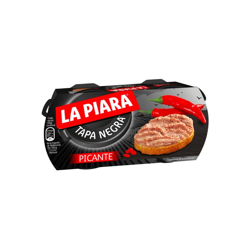 Set 8 x2  Pate Picant de Porc La Piara, 73 g