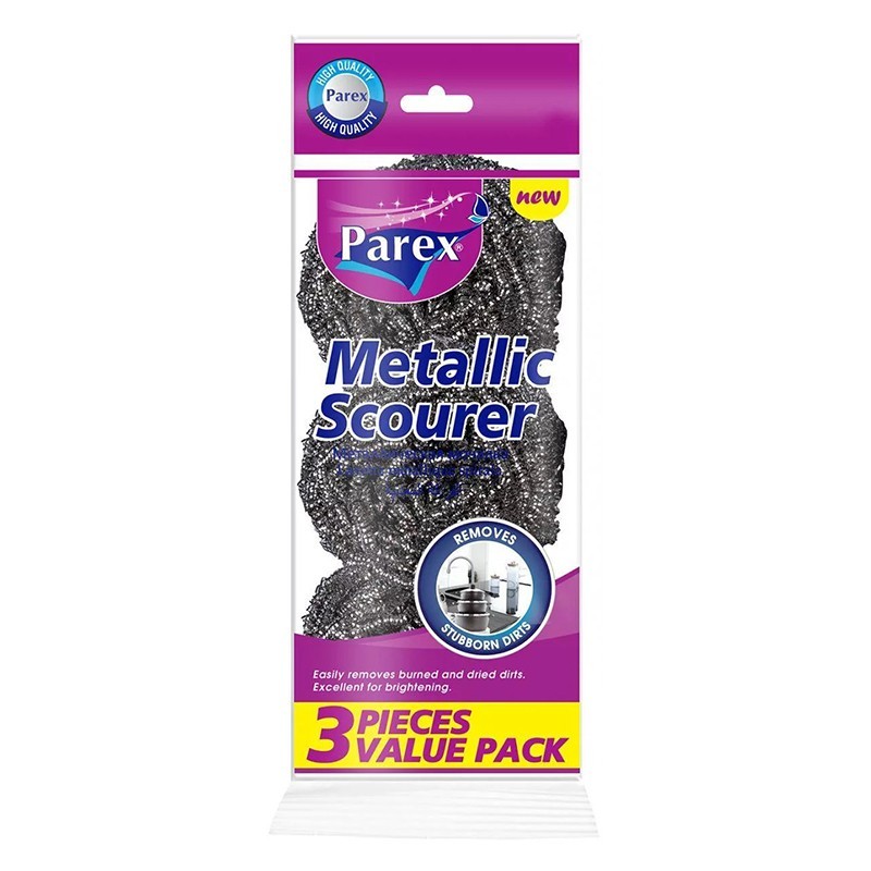 Set 9 x 3 Burete Spiralat din Inox Parex