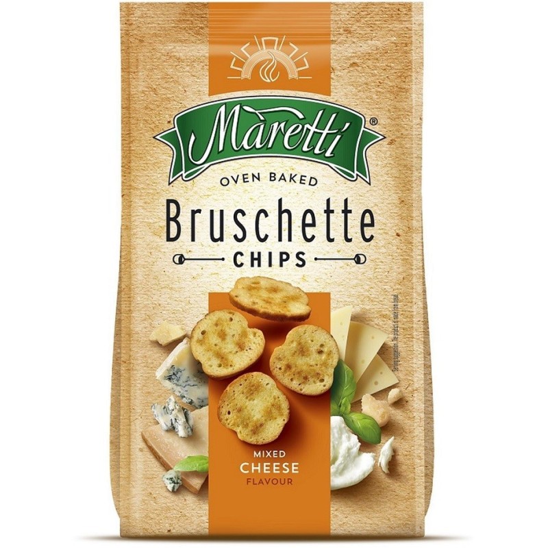 Set 9 x Bruschette Maretti cu Aroma de Branza, 70 g