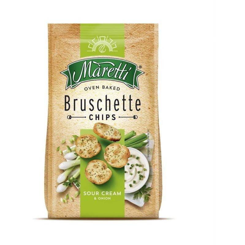 Set 9 x Bruschette Maretti cu Aroma de Smantana si Ceapa, 70 g