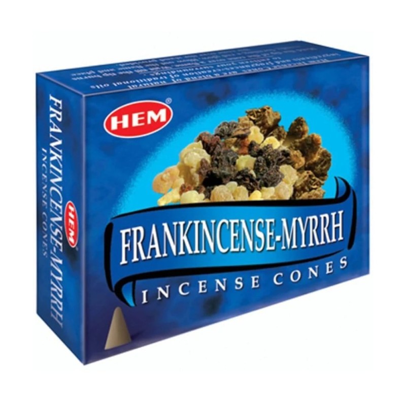 Set 9 x Conuri Parfumate, Mir si Tamaie