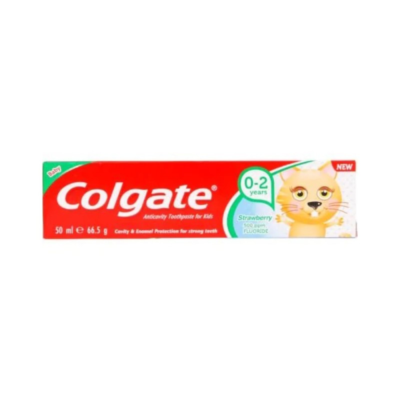 Set 9 x Pasta de Dinti pentru Copii, Colgate Strawberry, 50 ml