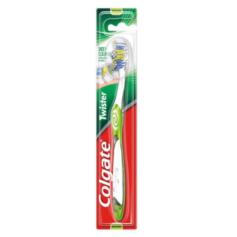 Set 9 x Periuta de Dinti Colgate Twister Medium
